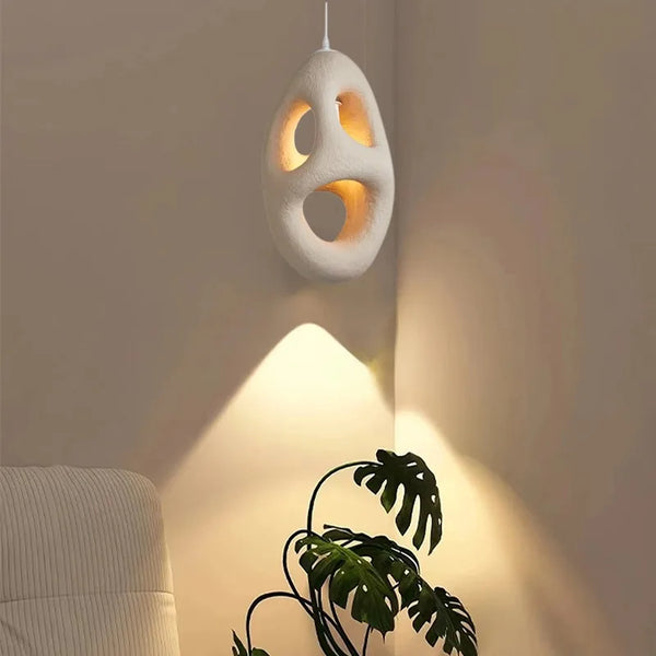 SANDYHA Modern Home Decoration Ceiling Chandelier Designer Simplicity Polystyrene Led Lamp Living Room Dining Bedroom Lightings