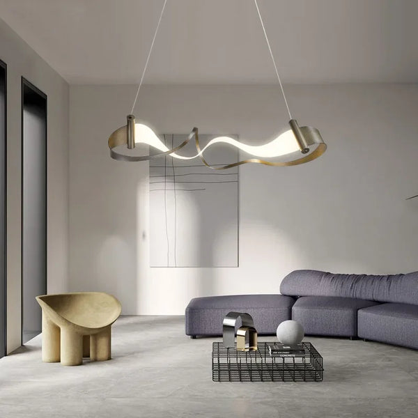 Nordic Modern Home Decoration Salon Chandelier Italy Art Unique Acrylic Led Lamp Living Room Dining Bedroom Hanging Chandelier