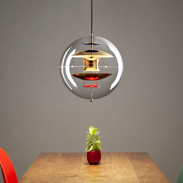 Modern Planet Design Art Pendant Lamp for Living Room Dining Table Kitchen Hanging Lighting LED Home Decor Chandelier Luminaire