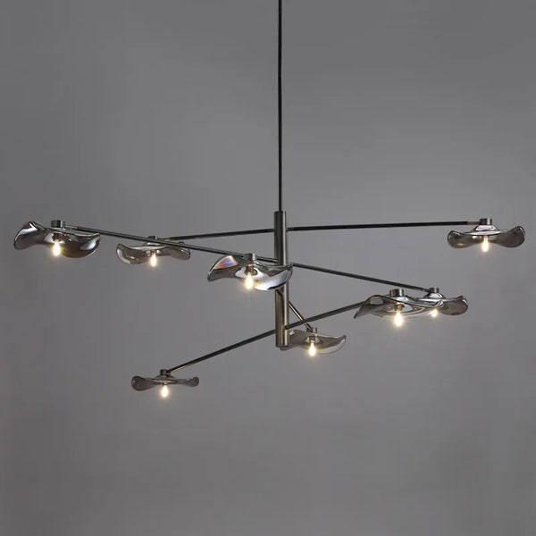 SANDYHA Nordic Modern Home Decoration Salon Chandeliers Minimalist Handmade Glass Led Lamp Living Room Dining Bedroom Lightings